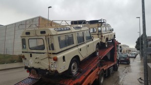 Land Rover desde España a Estados Unidos