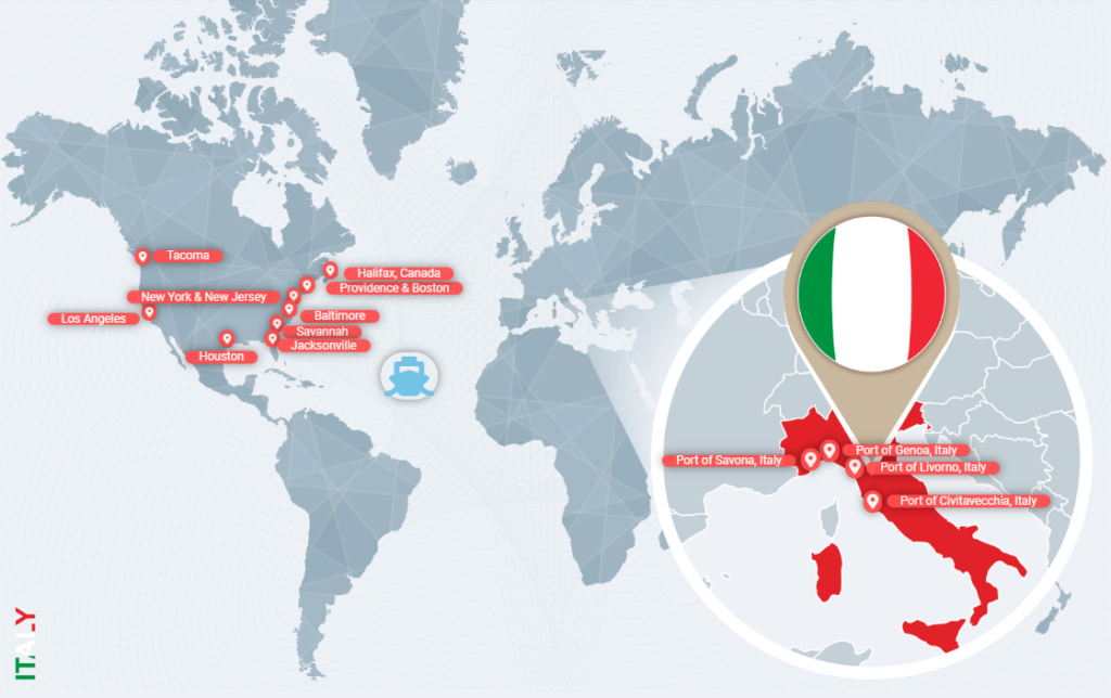 Car Shipping Service from Italy to USA [UPDATED 2024]