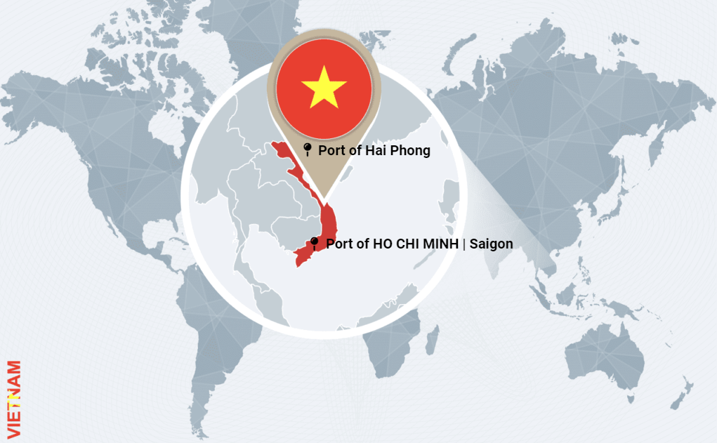 Container shipping to Vietnam