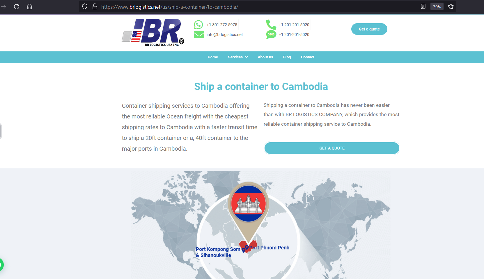 Ship a car to Cambodia [UPDATED 2024] BR LOGISTICS USA